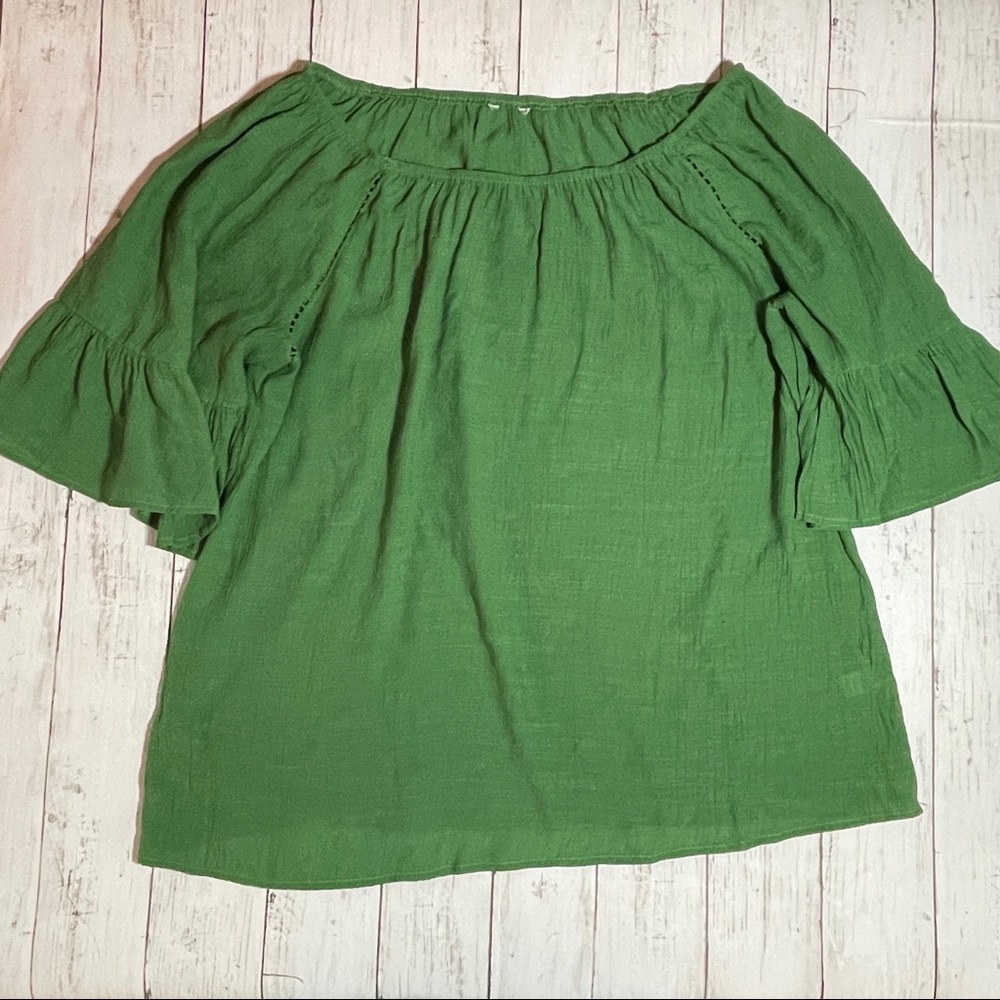 Emerald Green Cato XL top EUC